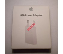 Сетевая зарядка для iPhone, iPad mini, iPod A1300, A1400 (оригинал)